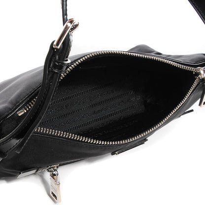 Prada Tessuto Nylon Shoulder Bag Nero Black 11 of 11