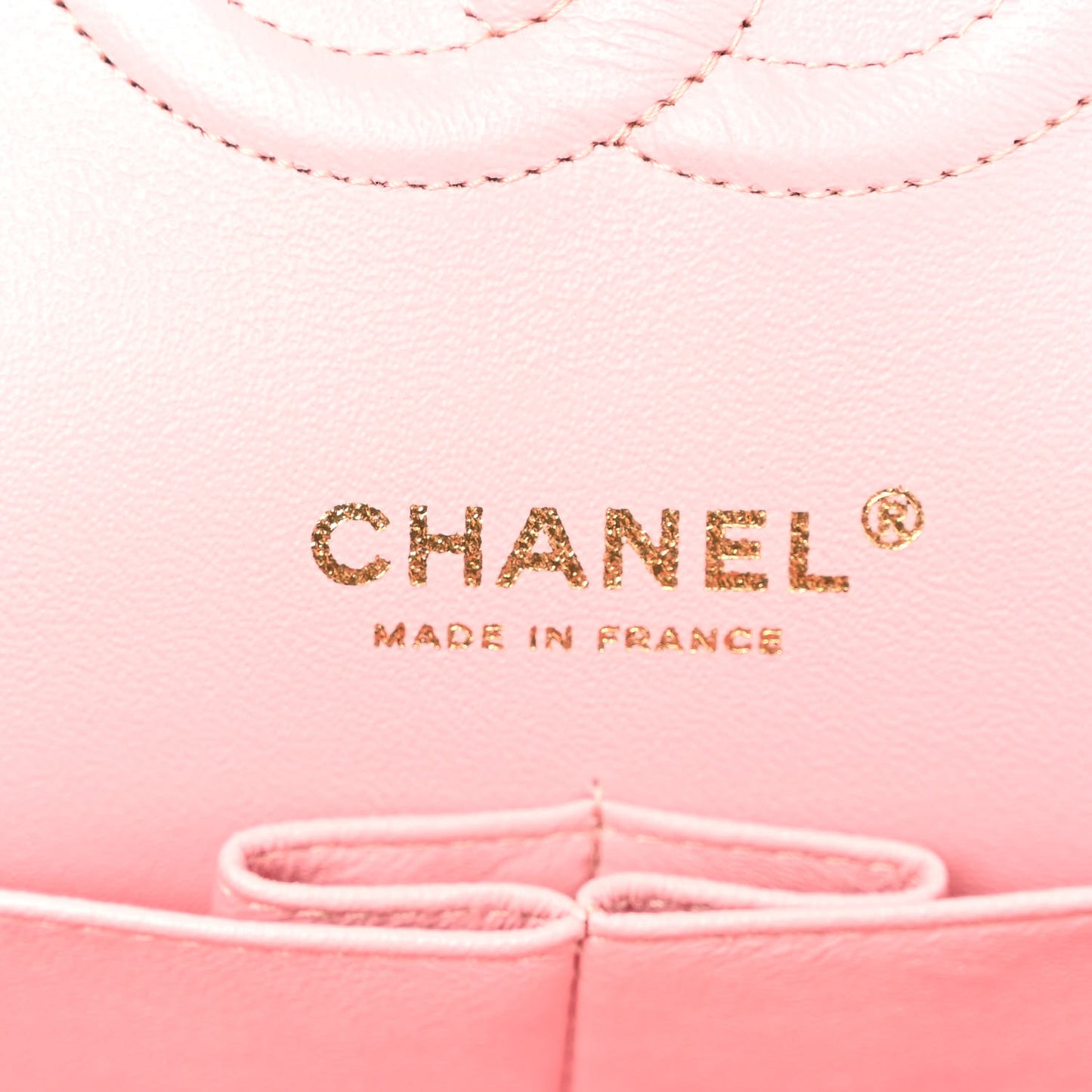 Tweed Quilted Medium Double Flap Blue Pink Gold White