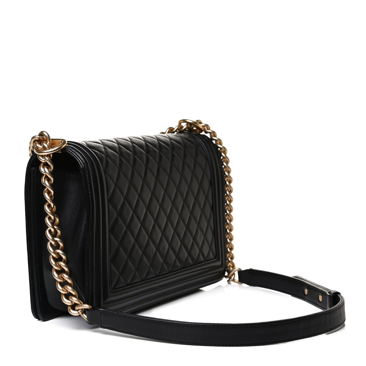 Chanel Calfskin Quilted New Medium Boy Flap Black 3 of 15
