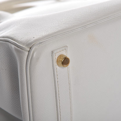 Hermes Epsom Birkin 30 White 43 of 50
