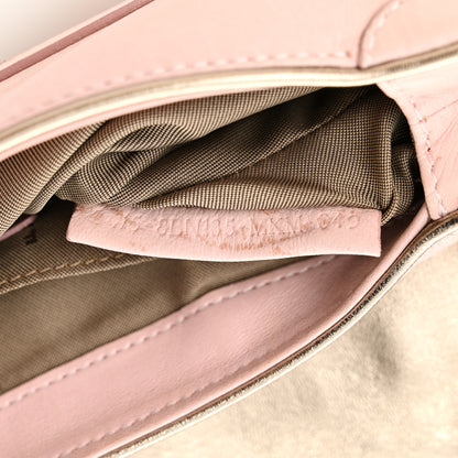 Fendi Nappa Flipping Mini Vanity Mirror Clutch Rose 7 of 15