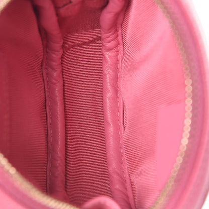 Chanel Iridescent Caviar Quilted Zip Around Classic Coin Purse Pink 5 of 8
