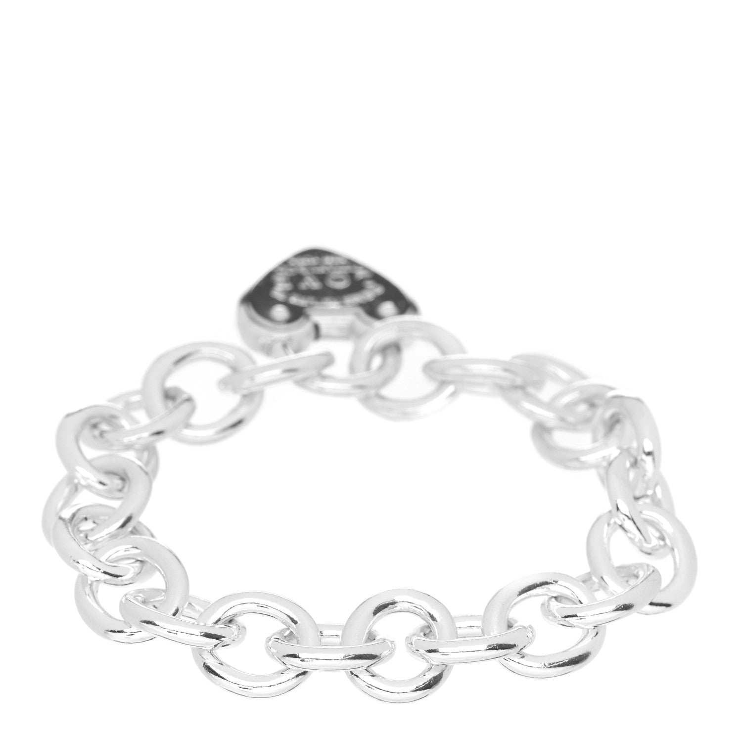 Tiffany Sterling Silver Return to Tiffany Love Lock Bracelet 2 of 3