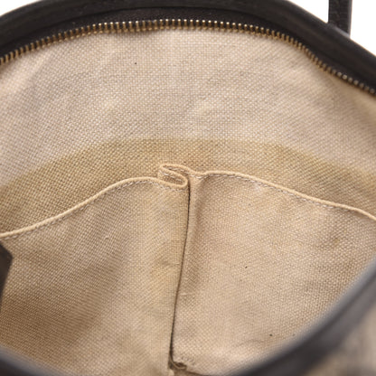Gucci GG Supreme Monogram Small Zippered Tote Dark Brown 13 of 13