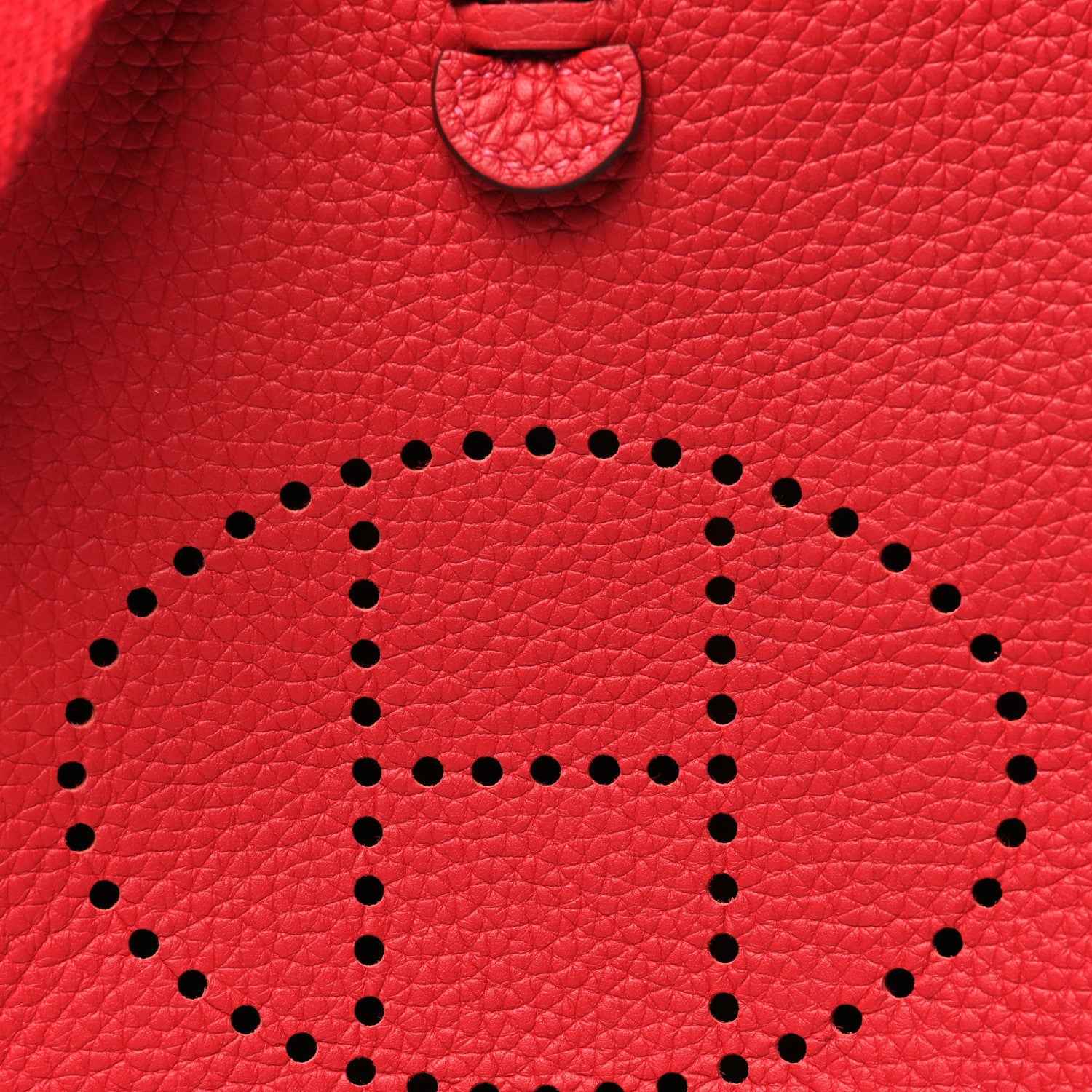 Hermes Taurillon Clemence Evelyne TPM Rouge Piment 8 of 12