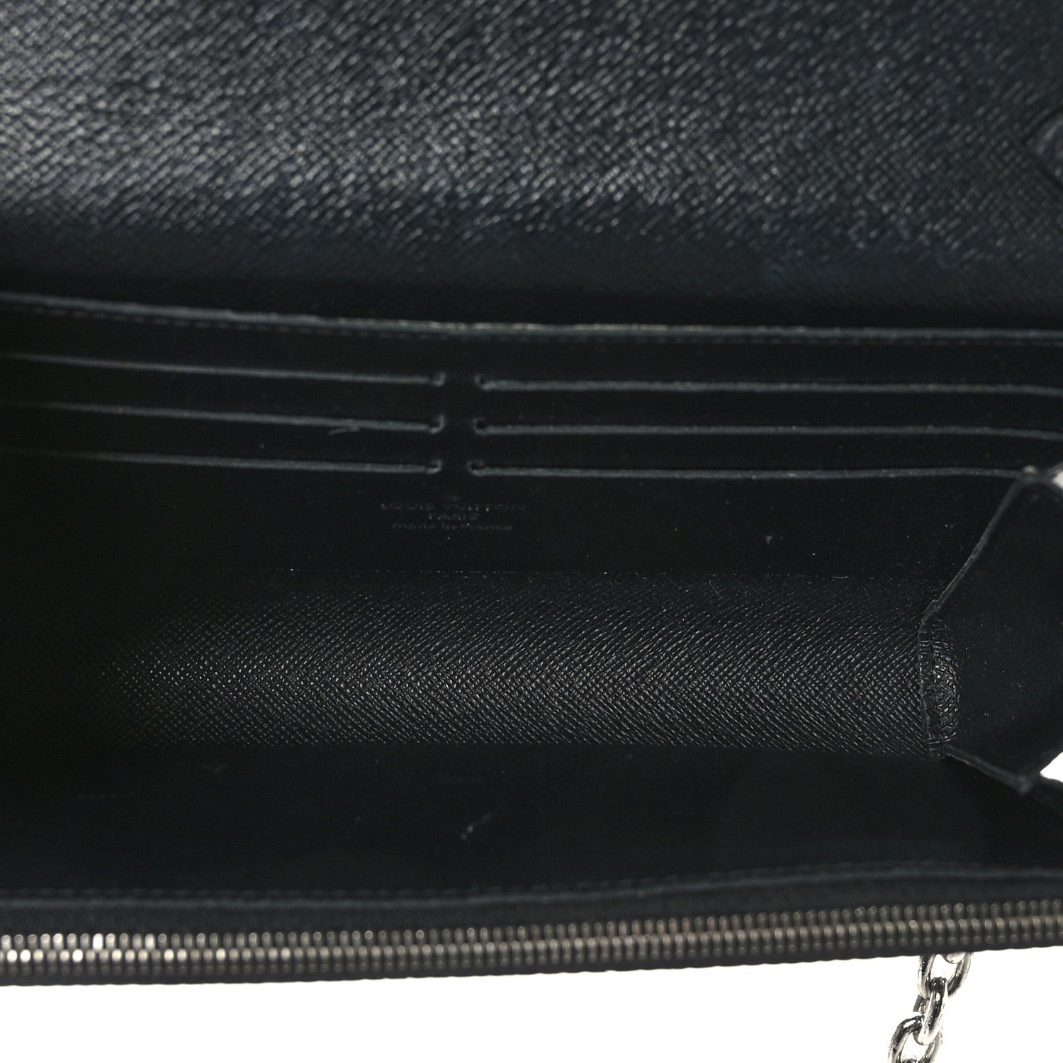Louis Vuitton Epi Twist Chain Wallet Black 5 of 8