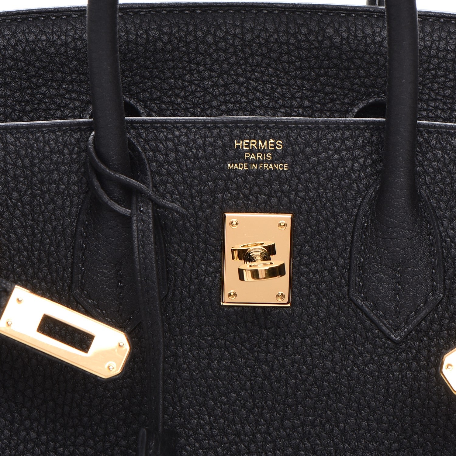 Hermes Togo Birkin 25 Black 18 of 27