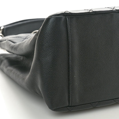 Chanel Caviar Quilted Grand Shopping Tote GST Black 9 of 10