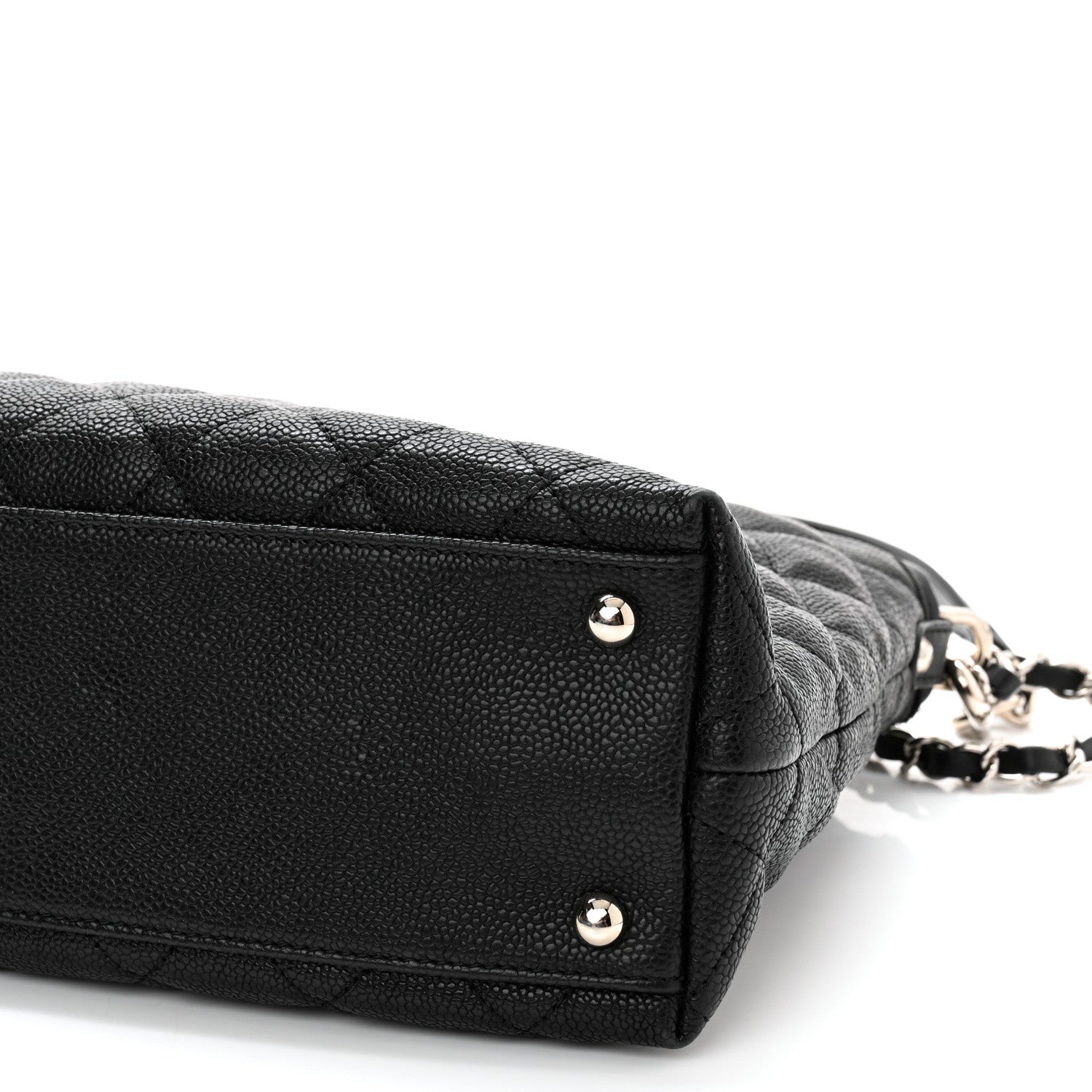 Chanel Caviar Quilted French Riviera Hobo Black 9 of 9