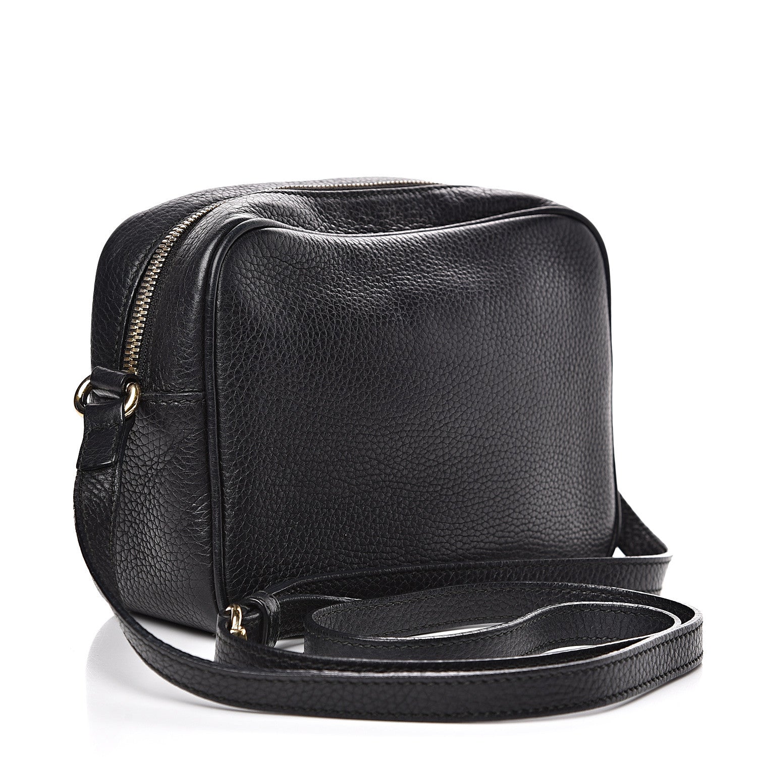 Gucci Pebbled Calfskin Small Soho Disco Bag Black 2 of 15
