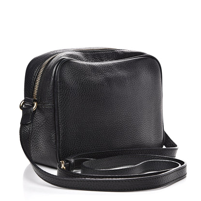Gucci Pebbled Calfskin Small Soho Disco Bag Black 2 of 15