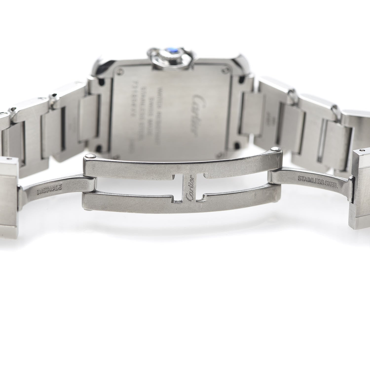 Cartier Stainless Steel 23mm Tank Anglaise Quartz Watch 6 of 6