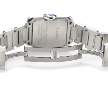 Cartier Stainless Steel 23mm Tank Anglaise Quartz Watch 6 of 6