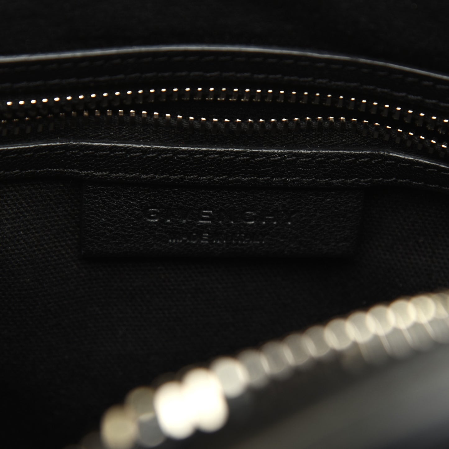 Sugar Goatskin Mini Antigona Black