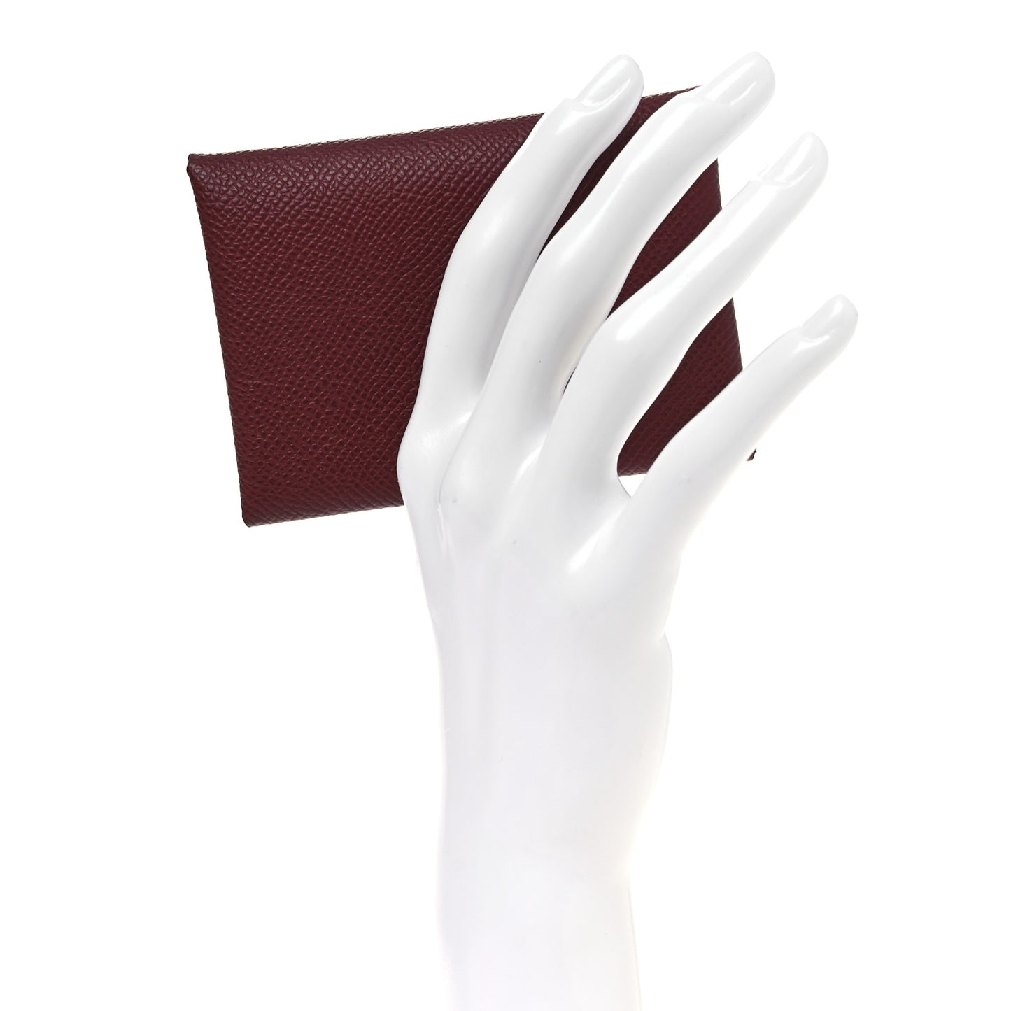 Epsom Calvi Duo Card Case Rouge H