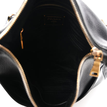 Prada Vitello Daino Sacca Hobo Black 5 of 10
