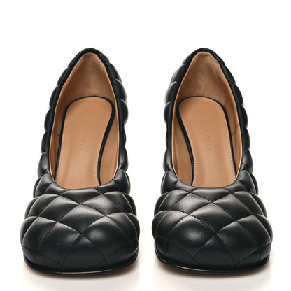 Bottega Veneta Nappa Matelasse Padded Dream Pumps 38 Black 2 of 7