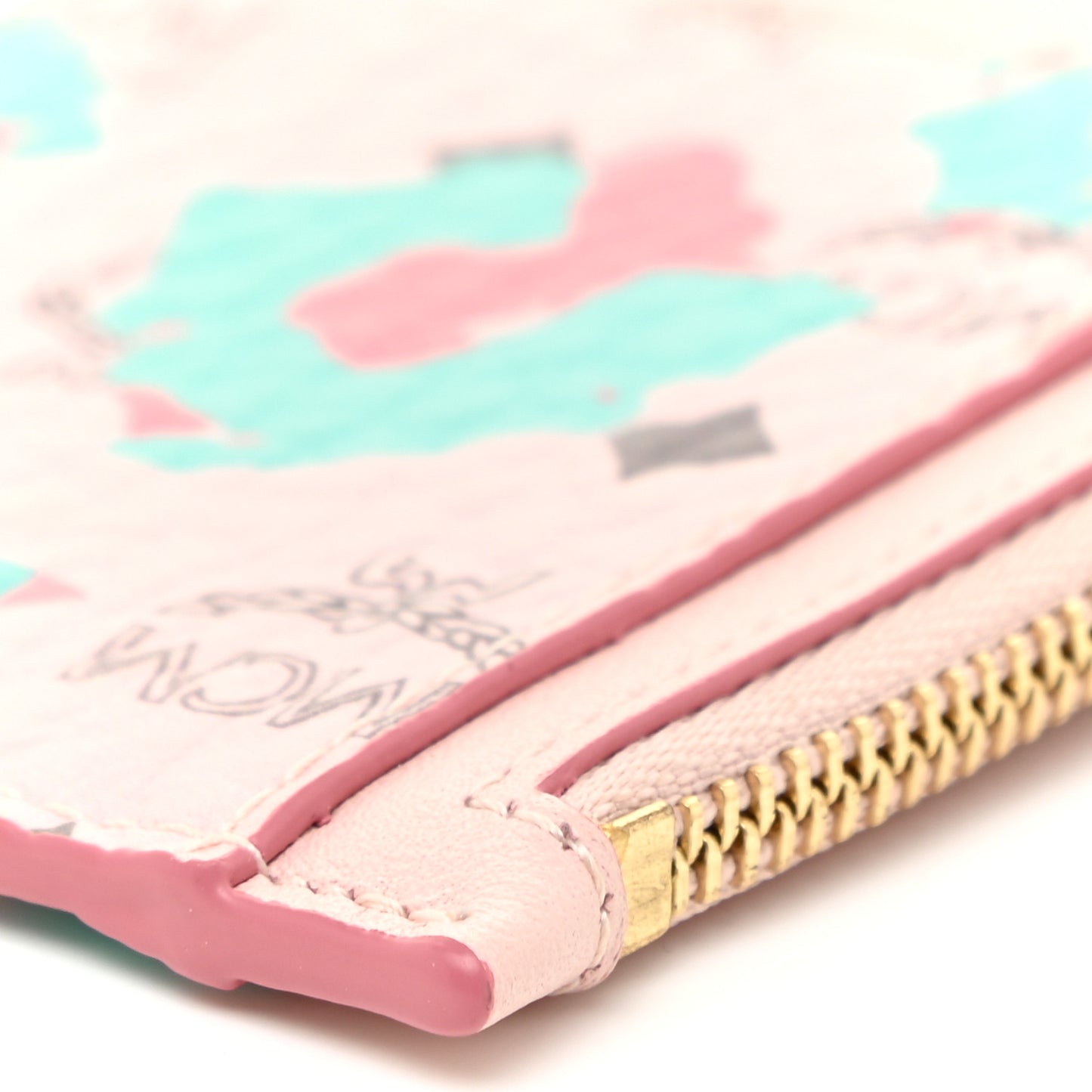 Visetos Floral Leopard Lanyard Card Holder Pink