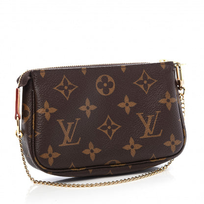 Louis Vuitton Monogram Mini Pochette Accessories 3 of 9