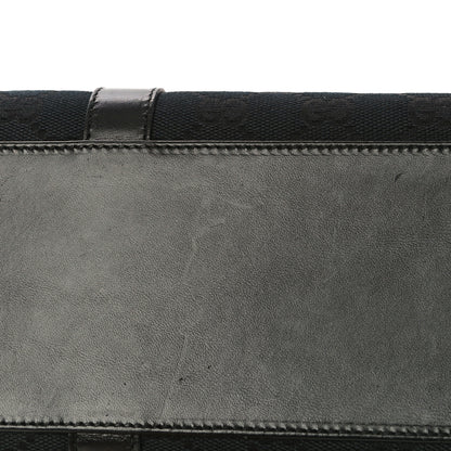 Gucci Monogram Bardot Shoulder Bag Black 10 of 11