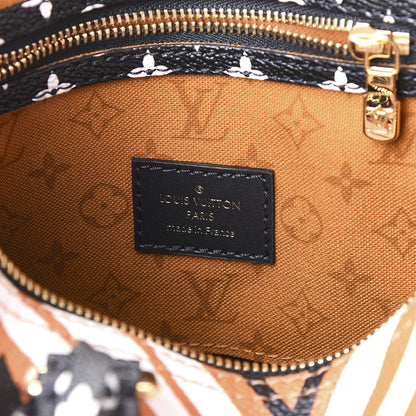 Louis Vuitton Monogram Giant Crafty Speedy Bandouliere 25 Creme Caramel 9 of 10