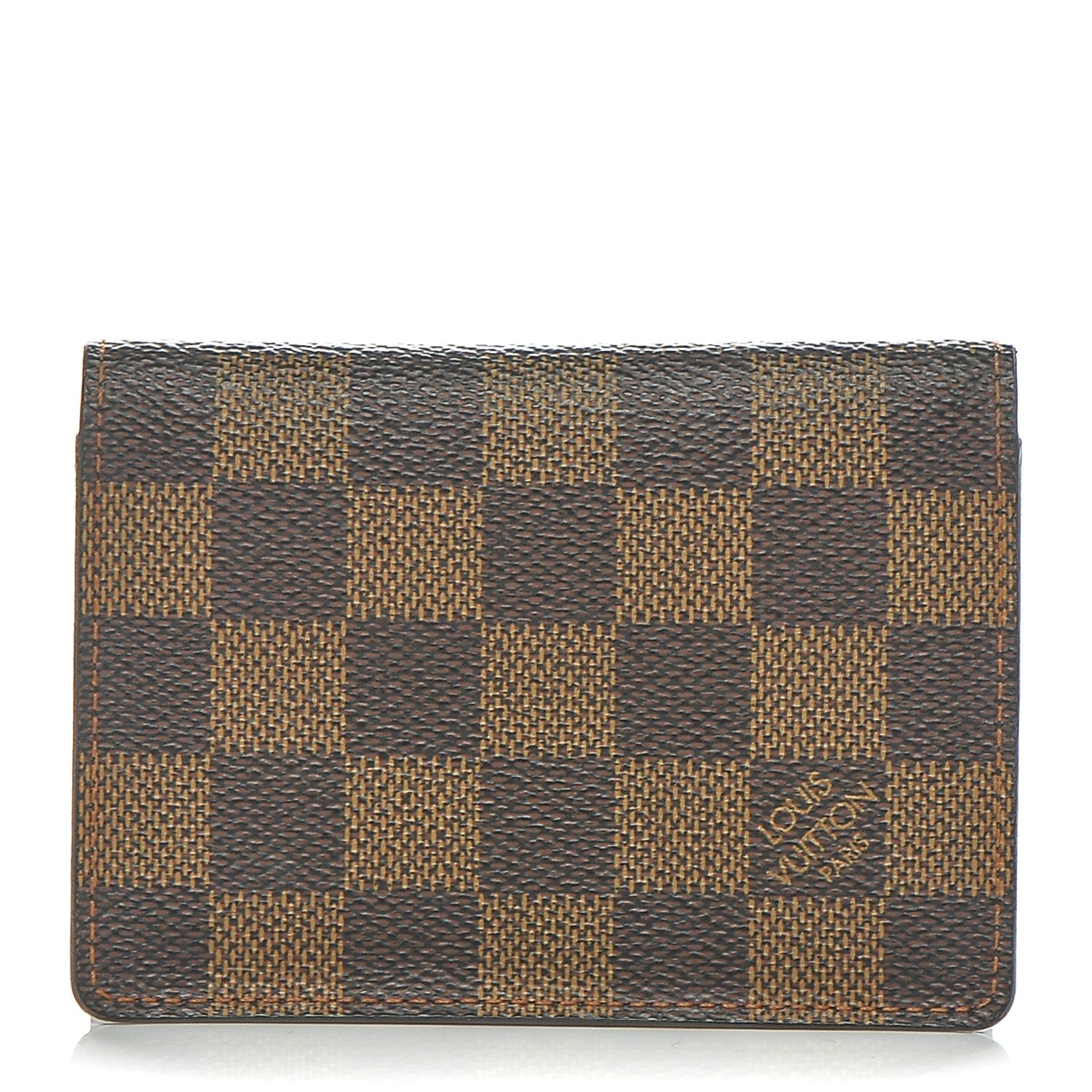 Louis Vuitton Damier Ebene Porte 2 Cartes Vertical Card Holder 1 of 7
