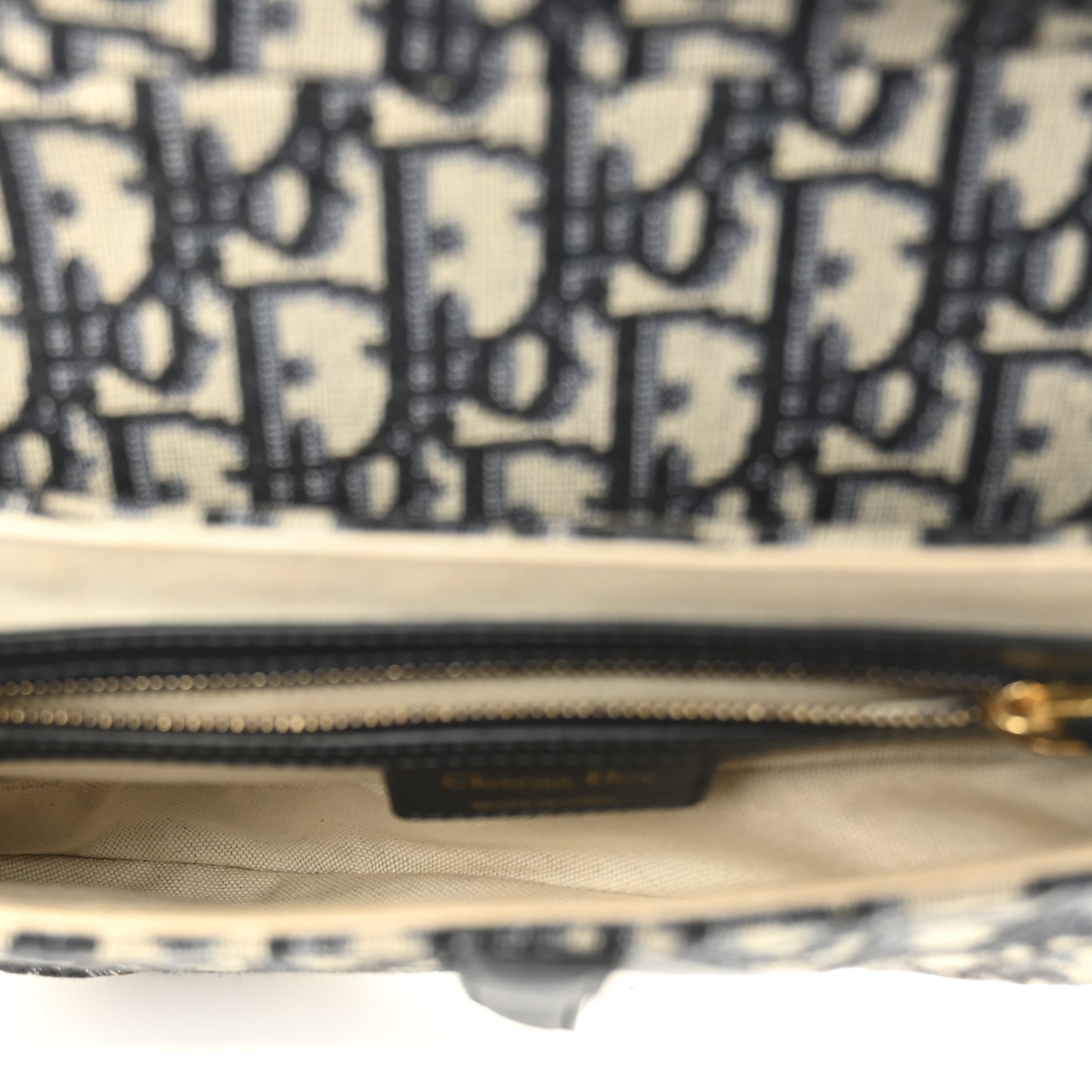 Oblique Saddle Bag Blue