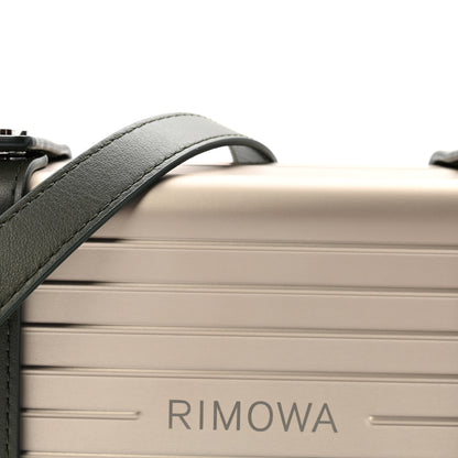 Rimowa Gloss Polycarbonate Personal Cross-Body Bag Titanium 7 of 9