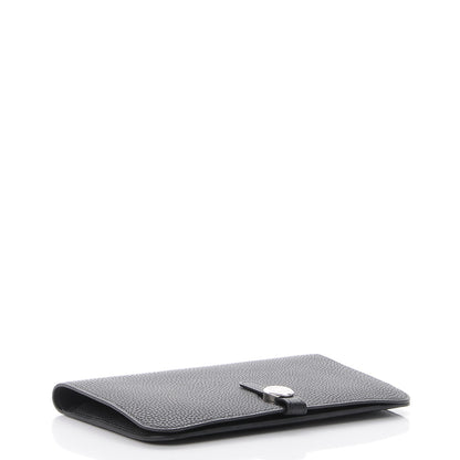 Hermes Togo Dogon Duo Wallet Black 4 of 12