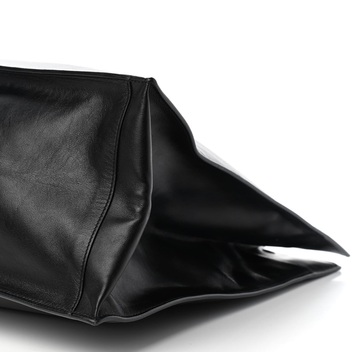 Vitello Rive Gauche Large Tote Black