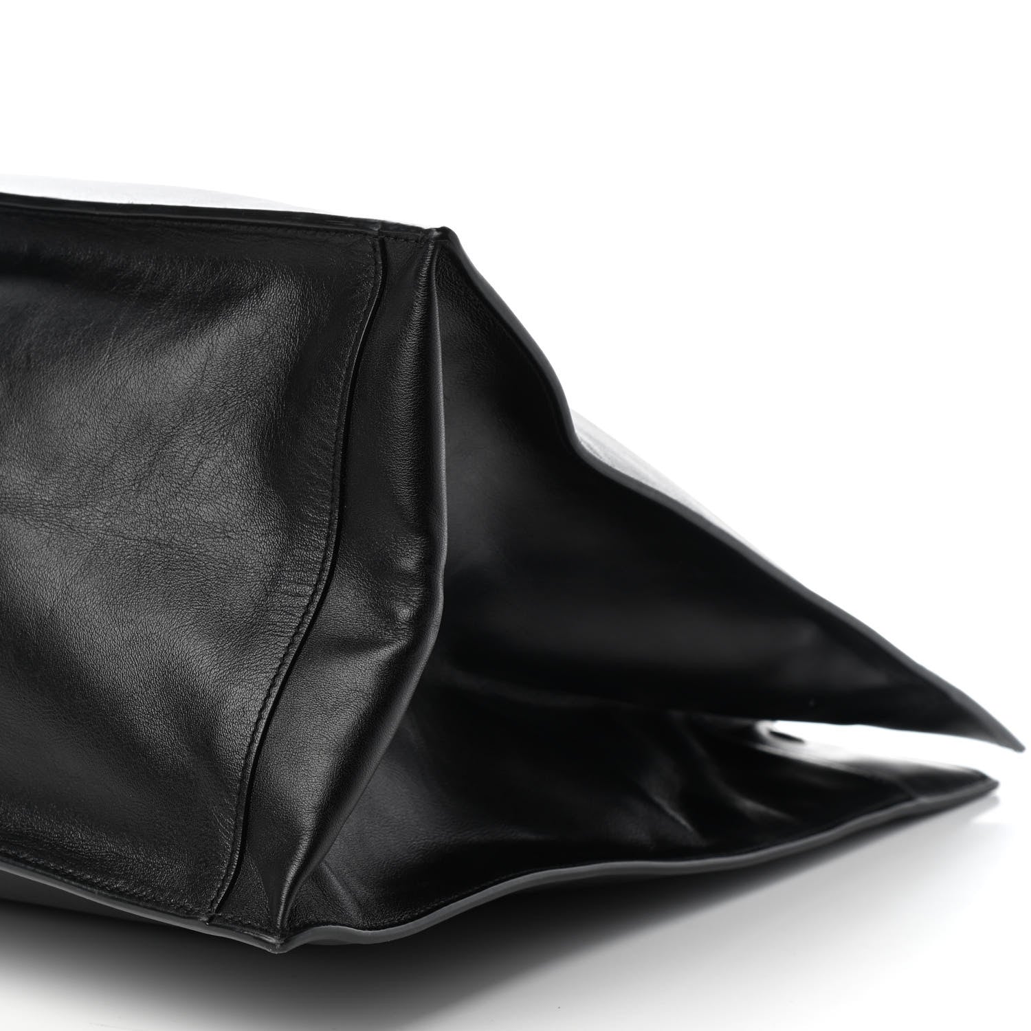 Saint Laurent Vitello Rive Gauche Large Tote Black 8 of 8