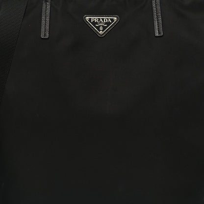 Prada Tessuto Nylon Saffiano Tote Black 7 of 9