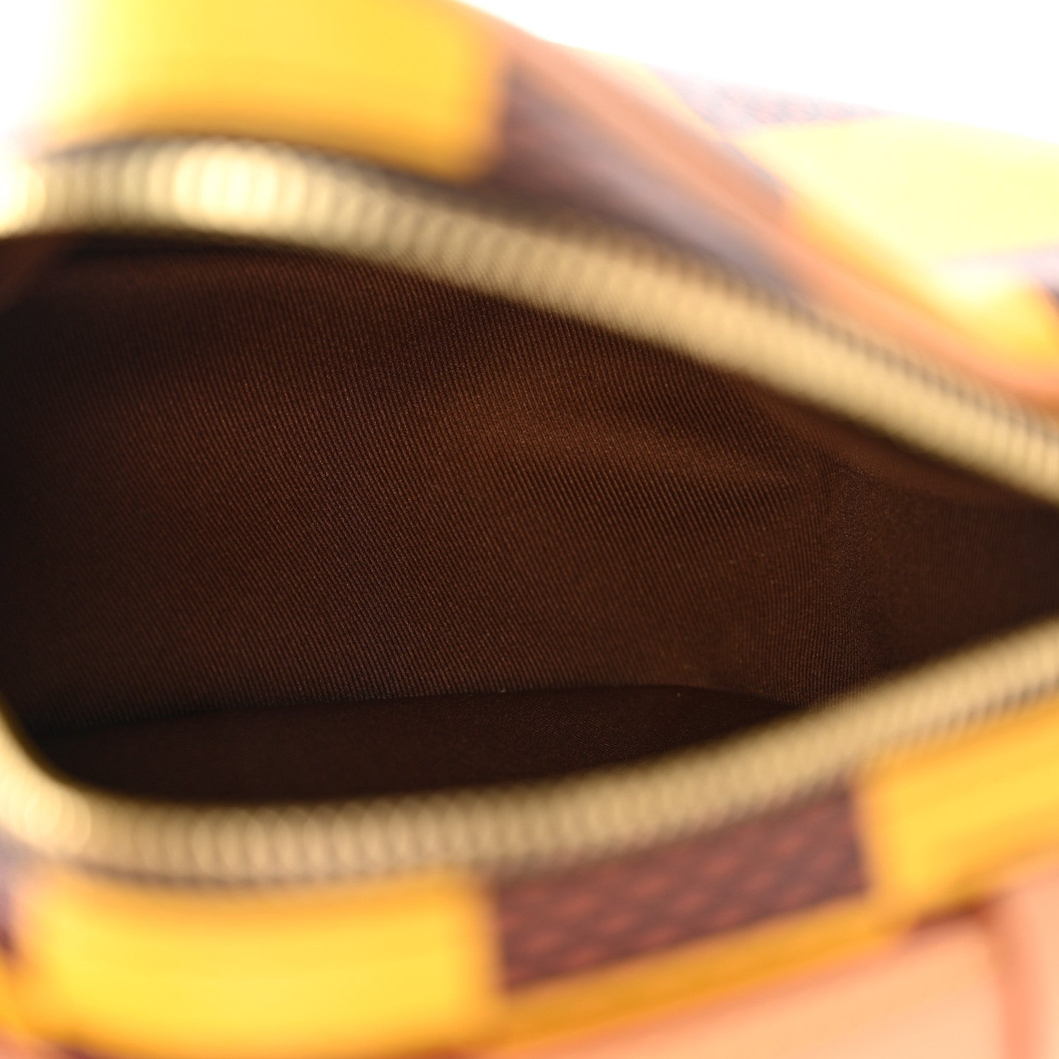 Louis Vuitton Damier Pop Chess Messenger Jaune Mat 5 of 9