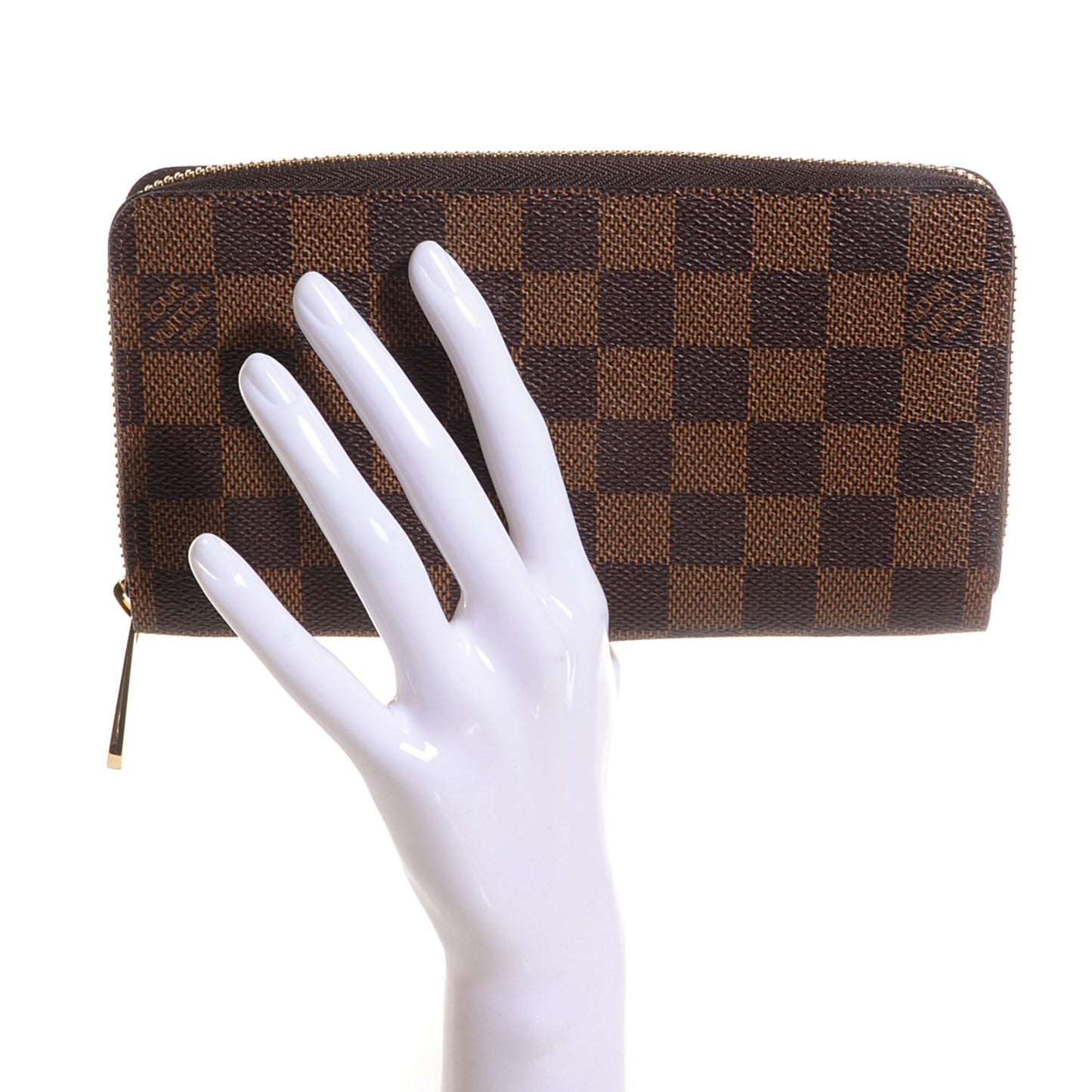 Damier Ebene Zippy Wallet