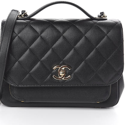 Chanel Caviar Quilted Medium Business Affinity Flap Black 7 of 9