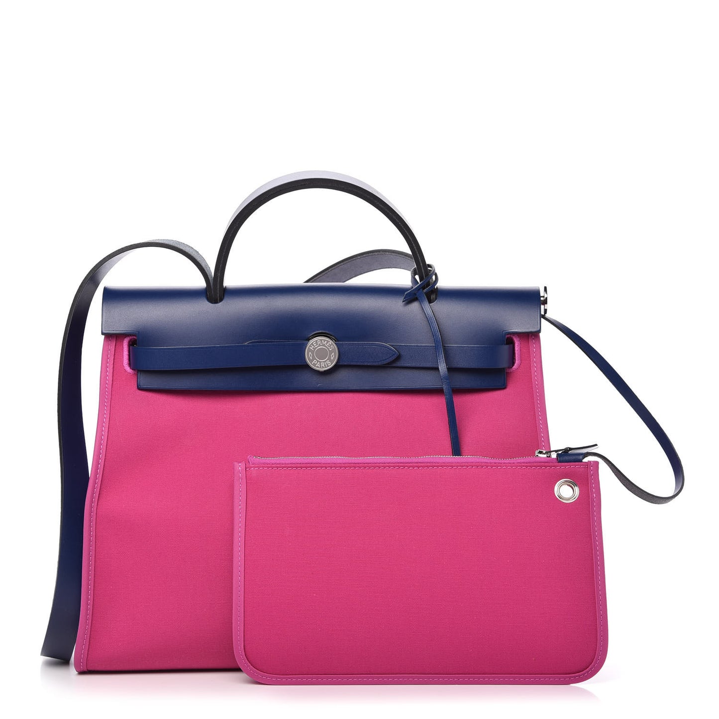 Vache Hunter Toile Officier Herbag Zip 31 PM Magnolia Bleu Saphir