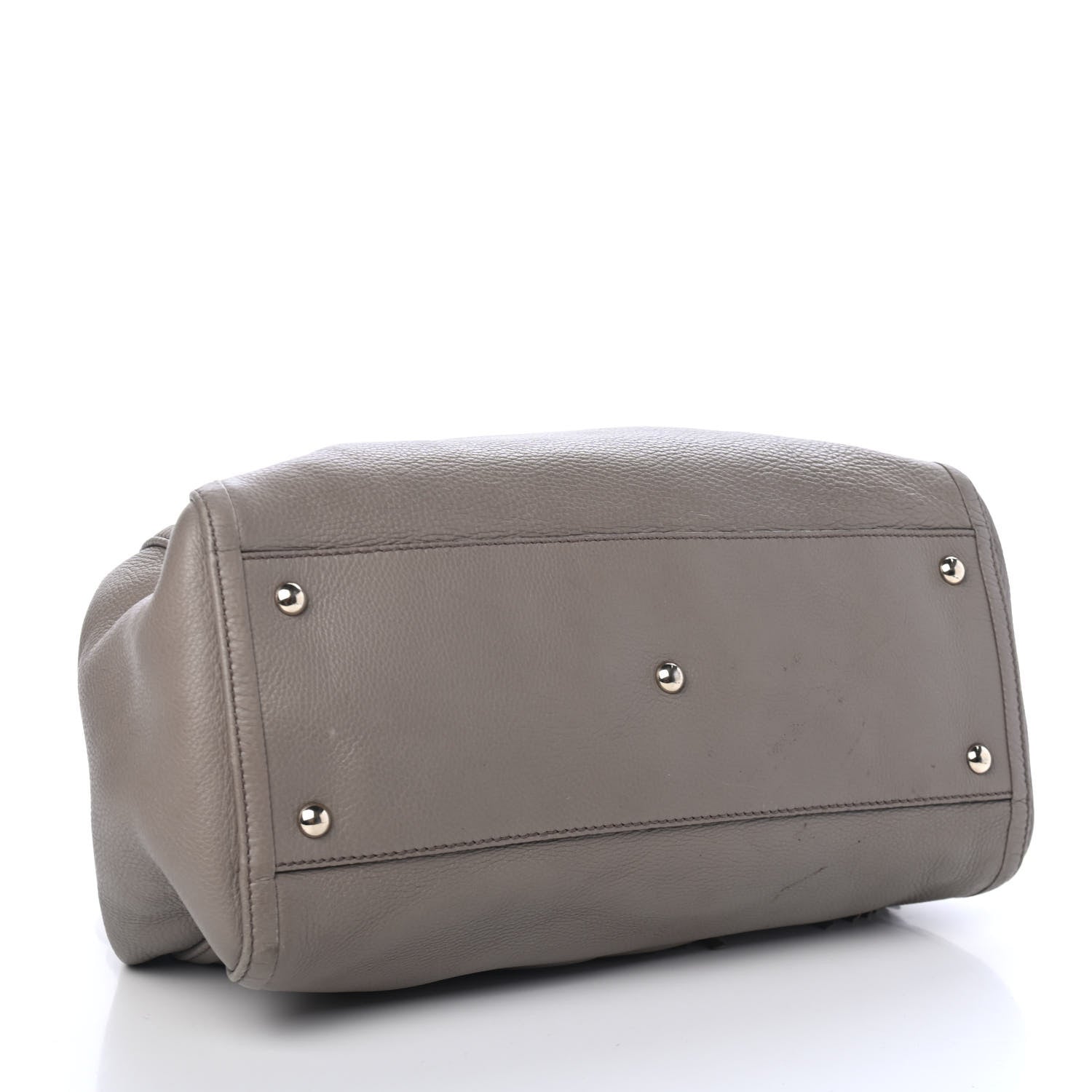Gucci Pebbled Calfskin Medium Soho Shoulder Bag New Fango 3 of 5