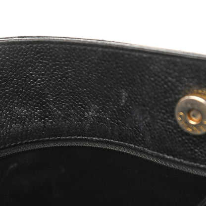 Chanel Caviar Quilted Shoulder Bag Black 10 of 10