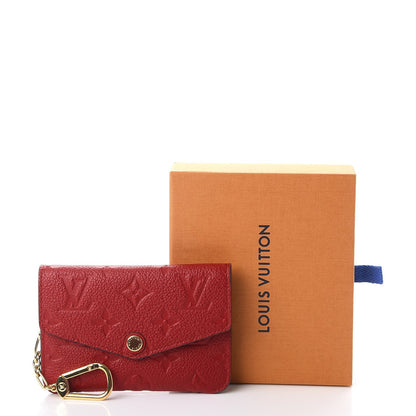 Louis Vuitton Empreinte Key Pouch Cherry 8 of 8