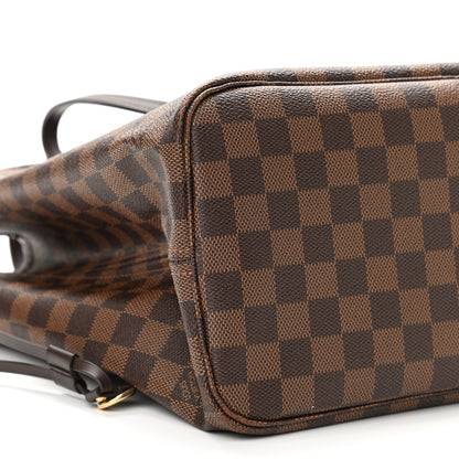 Louis Vuitton Damier Ebene Neo Neverfull MM Rose Ballerine 10 of 12