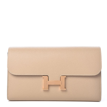 Hermes Epsom Constance Long Wallet Trench 1 of 9