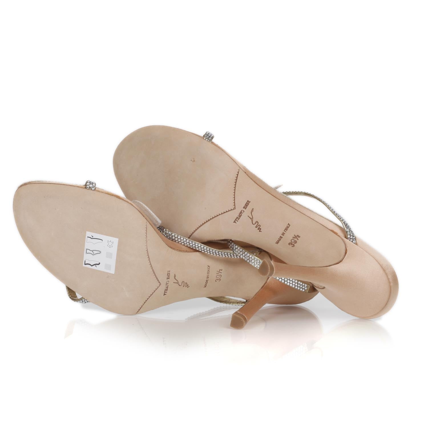 FASHIONPHILE RENECAOVILLACrystalEmbellishedHeels39.5 4 of 10