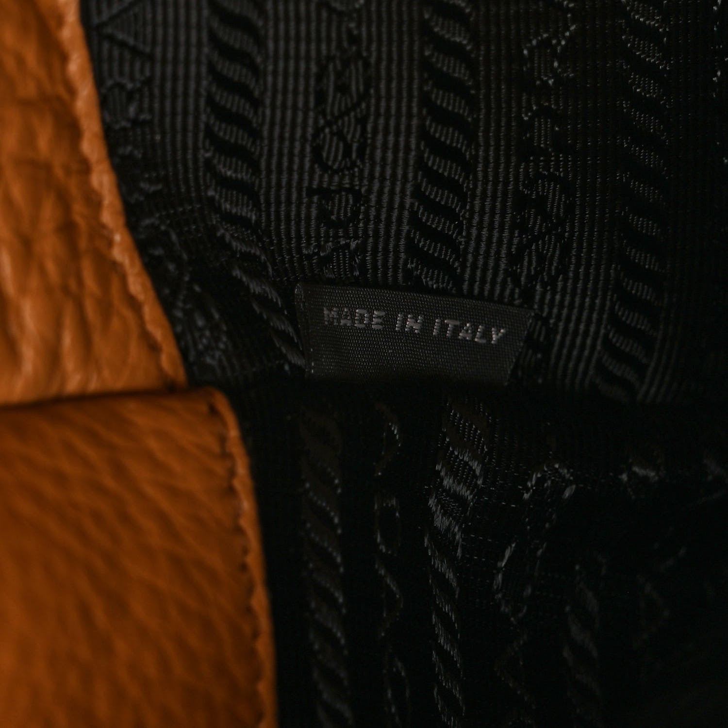 Prada Vitello Phenix Shoulder Bag Caramel 7 of 11