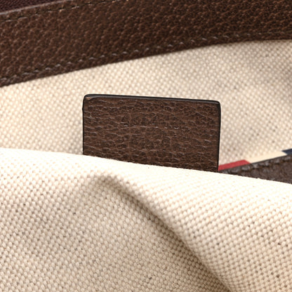 Gucci Soft GG Supreme Monogram Courrier Web Medium Flat Messenger Bag Beige New Acero Multicolor 7 of 11