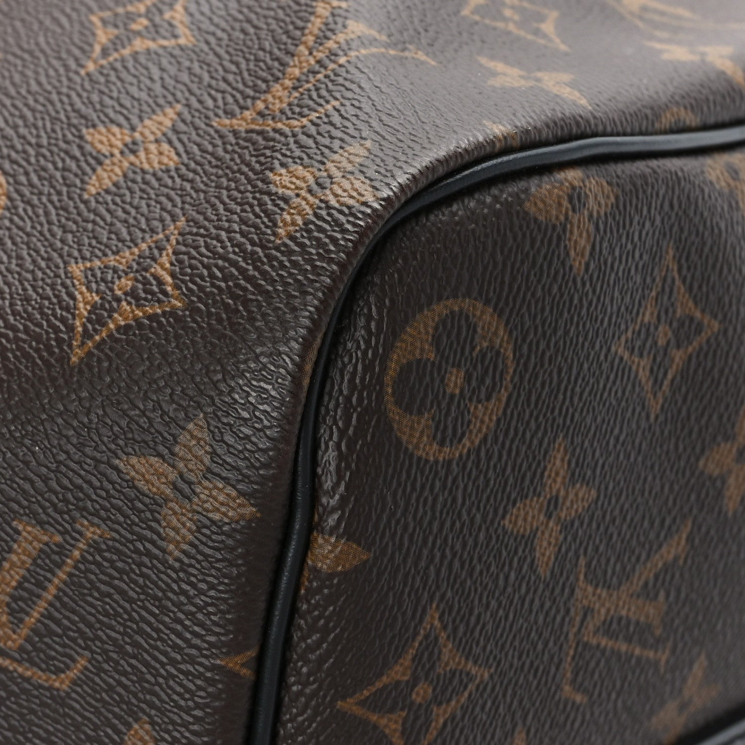 Louis Vuitton Monogram Macassar Keepall Bandouliere 45 8 of 10