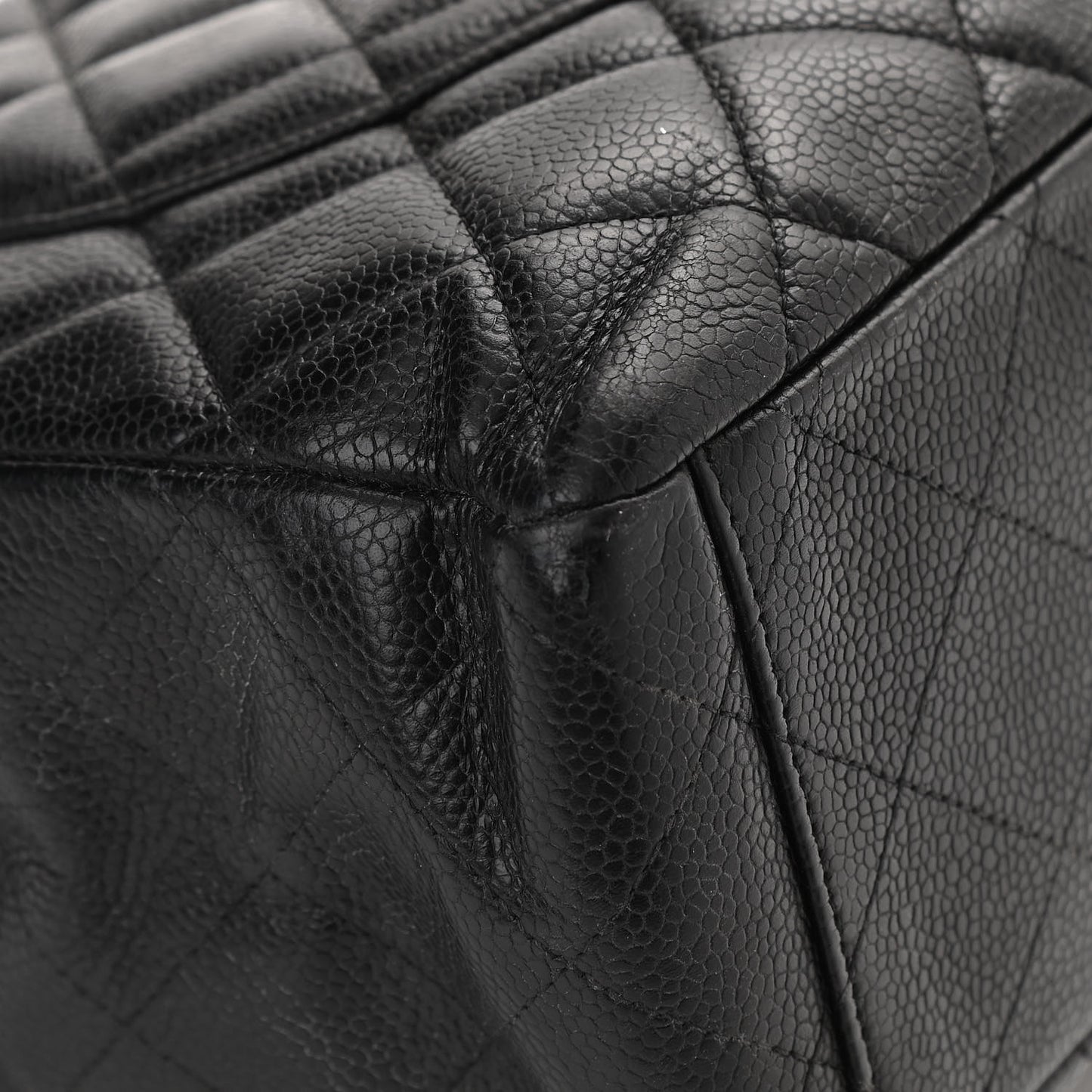 Caviar Quilted Maxi Single Flap Black