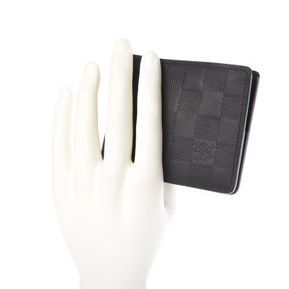 Louis Vuitton Damier Infini Slender Wallet Onyx 2 of 7