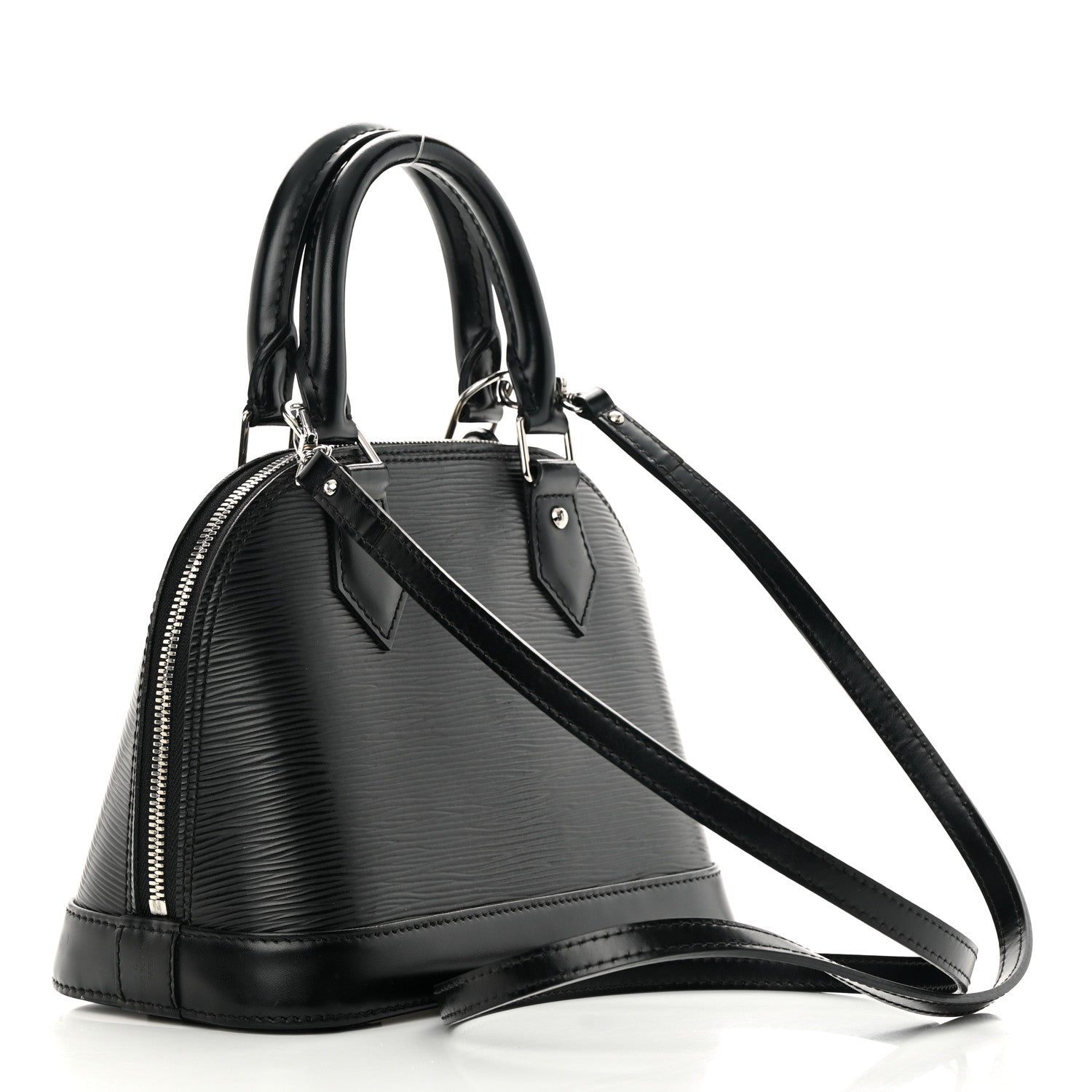 Louis Vuitton Epi Alma BB Black 3 of 16