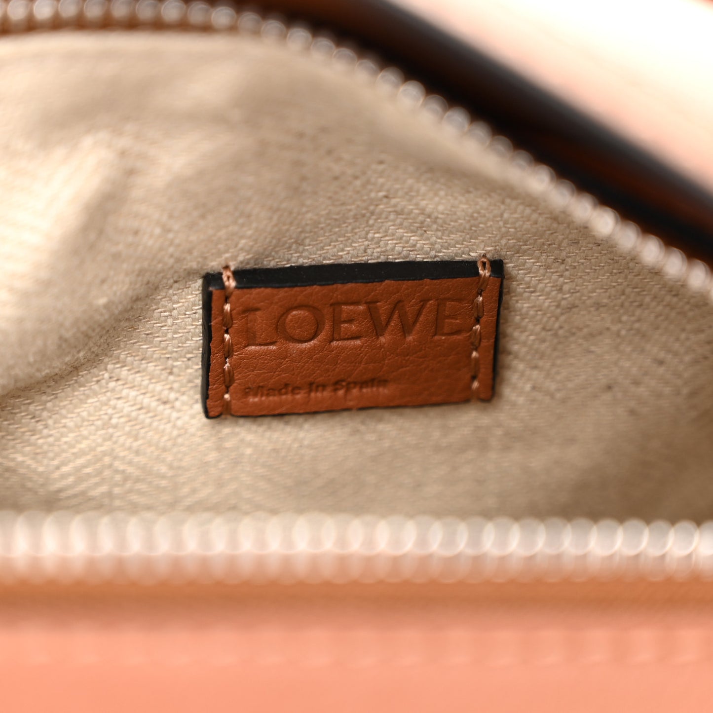 Calfskin Mini Puzzle Bag Tan