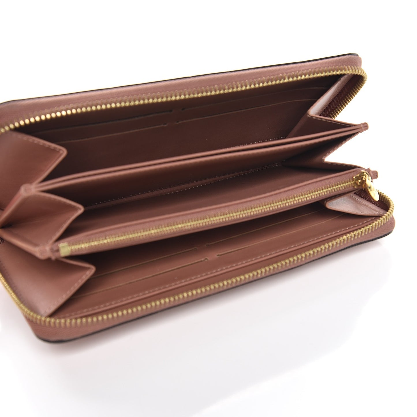 Vernis Zippy Wallet Rose Velours